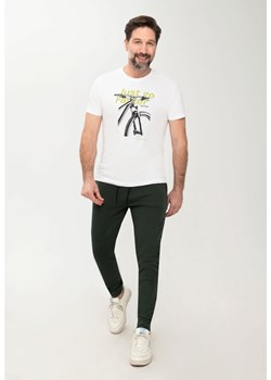 Męski t-shirt z nadrukiem rowerowym T-JUST ze sklepu Volcano.pl w kategorii T-shirty męskie - zdjęcie 169422403