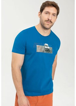 Męska koszulka z nadrukiem i napisem T-KICKDOWN ze sklepu Volcano.pl w kategorii T-shirty męskie - zdjęcie 169422410