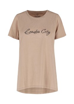 Klasyczna koszulka z nadrukiem i napisem T-LONDON ze sklepu Volcano.pl w kategorii Bluzki damskie - zdjęcie 169422422