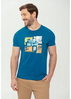 Koszulka męska z przewiewnej bawełny T-RASTE ze sklepu Volcano.pl w kategorii T-shirty męskie - zdjęcie 169422481