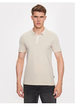 Only & Sons Polo 22021769 Beżowy Slim Fit ze sklepu MODIVO w kategorii T-shirty męskie - zdjęcie 169423243