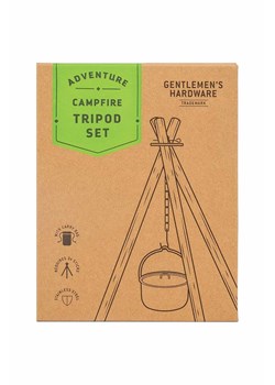 Gentlemen&apos;s Hardware stelaż nad ognisko Campfire Tripod Set ze sklepu ANSWEAR.com w kategorii Pozostałe wyposażenie ogrodowe - zdjęcie 169426264
