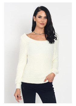 ASSUILI Sweter w kolorze kremowym ze sklepu Limango Polska w kategorii Swetry damskie - zdjęcie 169427250