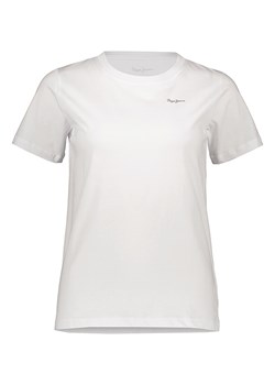 Pepe Jeans Koszulka w kolorze białym ze sklepu Limango Polska w kategorii Bluzki damskie - zdjęcie 169427393