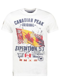 Canadian Peak Koszulka &quot;Jitcheneak&quot; w kolorze białym ze sklepu Limango Polska w kategorii T-shirty męskie - zdjęcie 169427821
