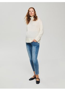 Reserved - Sweter z wełną - złamana biel ze sklepu Reserved w kategorii Swetry damskie - zdjęcie 169428434