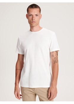 Reserved - T-shirt regular fit - złamana biel ze sklepu Reserved w kategorii T-shirty męskie - zdjęcie 169428881