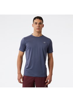 Koszulka męska New Balance MT11205THN - fioletowa ze sklepu New Balance Poland w kategorii T-shirty męskie - zdjęcie 169431192