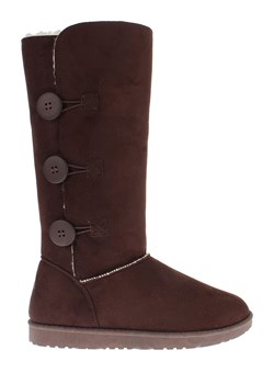 Blackfield Kozaki zimowe "Flocon" w kolorze ciemnobrązowym ze sklepu Limango Polska w kategorii Śniegowce damskie - zdjęcie 169438050