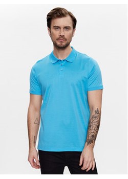KARL LAGERFELD Polo 745000 532200 Niebieski Regular Fit ze sklepu MODIVO w kategorii T-shirty męskie - zdjęcie 169439060