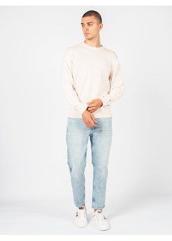 Tommy Jeans Sweter | MW0MW22813 | Mężczyzna | Kremowy ze sklepu ubierzsie.com w kategorii Swetry męskie - zdjęcie 169441354