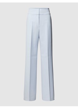Spodnie do garnituru z zakładkami w pasie model ‘Himia’ ze sklepu Peek&Cloppenburg  w kategorii Spodnie damskie - zdjęcie 169443352