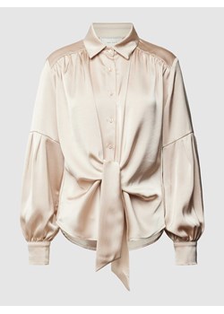 Bluzka z kołnierzykiem koszulowym model ‘Naja’ ze sklepu Peek&Cloppenburg  w kategorii Koszule damskie - zdjęcie 169443690