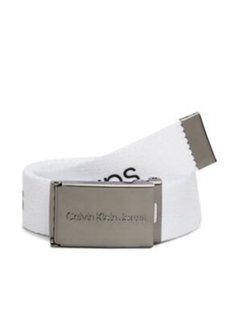 Calvin Klein Jeans Pasek Damski IU0IU00569 Biały ze sklepu MODIVO w kategorii Paski damskie - zdjęcie 169450091