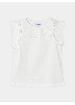 Mayoral Top 3094 Biały Regular Fit ze sklepu MODIVO w kategorii Bluzki dziewczęce - zdjęcie 169450193