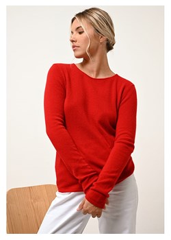 Just Cashmere Kaszmirowy sweter &quot;Vivian&quot; w kolorze czerwonym ze sklepu Limango Polska w kategorii Swetry damskie - zdjęcie 169450440