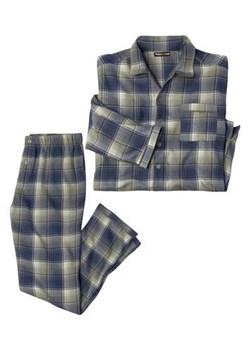 Flanelowa piżama w kratę Confort ze sklepu Atlas For Men w kategorii Piżamy męskie - zdjęcie 169453501
