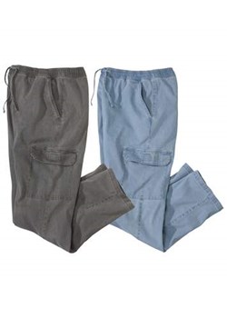 Zestaw 2 par wygodnych jeansów ze sklepu Atlas For Men w kategorii Spodnie męskie - zdjęcie 169453511