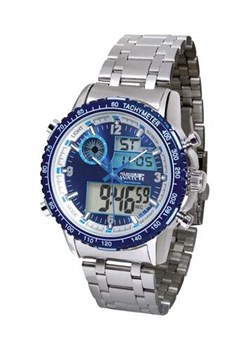 Zegarek analogowo-cyfrowy z chronometrem ze sklepu Atlas For Men w kategorii Zegarki - zdjęcie 169453512