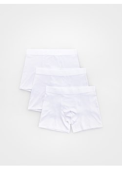 Reserved - 3 pack bokserek Long - biały ze sklepu Reserved w kategorii Majtki dziecięce - zdjęcie 169454030