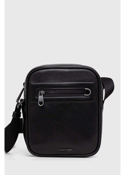 Calvin Klein saszetka kolor czarny ze sklepu ANSWEAR.com w kategorii Torby męskie - zdjęcie 169454654