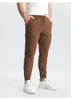 Sinsay - Spodnie jogger - brązowy ze sklepu Sinsay w kategorii Spodnie męskie - zdjęcie 169455874