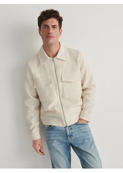 Reserved - Koszula regular fit - złamana biel ze sklepu Reserved w kategorii Koszule męskie - zdjęcie 169458391