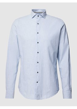 Koszula biznesowa o kroju regular fit z kołnierzykiem typu cutaway ze sklepu Peek&Cloppenburg  w kategorii Koszule męskie - zdjęcie 169458750