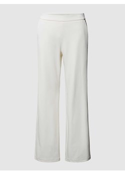 Spodnie materiałowe o rozkloszowanym kroju z lamowanymi kieszeniami model ‘CHIARA’ ze sklepu Peek&Cloppenburg  w kategorii Spodnie damskie - zdjęcie 169459154