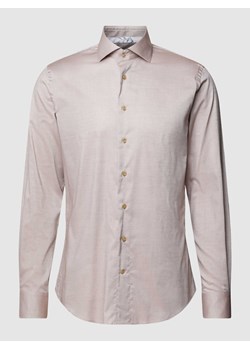 Koszula biznesowa o kroju slim fit z kołnierzykiem typu cutaway model ‘CUTAWAY’ ze sklepu Peek&Cloppenburg  w kategorii Koszule męskie - zdjęcie 169459204