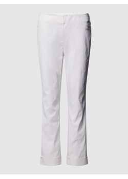 Spodnie o skróconym kroju regular fit model ‘IGOR’ ze sklepu Peek&Cloppenburg  w kategorii Spodnie damskie - zdjęcie 169459600