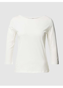 Bluzka z długim rękawem z czystej bawełny ze sklepu Peek&Cloppenburg  w kategorii Bluzki damskie - zdjęcie 169459654