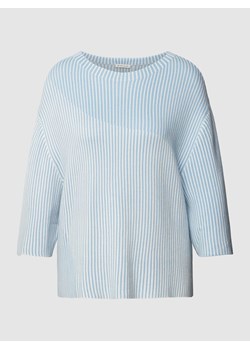Sweter z dzianiny z fakturowanym wzorem ze sklepu Peek&Cloppenburg  w kategorii Swetry damskie - zdjęcie 169459754