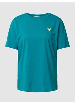 T-shirt z wyhaftowanym motywem model ‘Heart’ ze sklepu Peek&Cloppenburg  w kategorii Bluzki damskie - zdjęcie 169459840