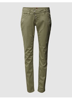 Spodnie o kroju slim fit z 5 kieszeniami model ‘Malibu’ ze sklepu Peek&Cloppenburg  w kategorii Spodnie damskie - zdjęcie 169460100