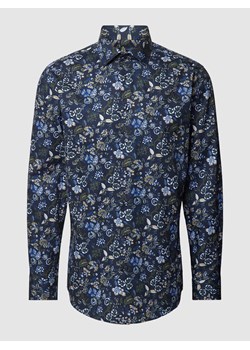 Koszula biznesowa o kroju regular fit z kołnierzykiem typu kent ze sklepu Peek&Cloppenburg  w kategorii Koszule męskie - zdjęcie 169460150