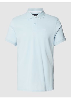 Koszulka polo o kroju slim fit z wyhaftowanym logo ze sklepu Peek&Cloppenburg  w kategorii T-shirty męskie - zdjęcie 169460371