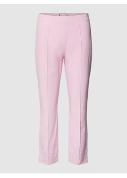 Spodnie capri o kroju slim fit z przeszytym kantem ze sklepu Peek&Cloppenburg  w kategorii Spodnie damskie - zdjęcie 169460440