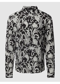 Koszula biznesowa o kroju slim fit z wiskozy model ‘CHEMISE’ ze sklepu Peek&Cloppenburg  w kategorii Koszule męskie - zdjęcie 169460462