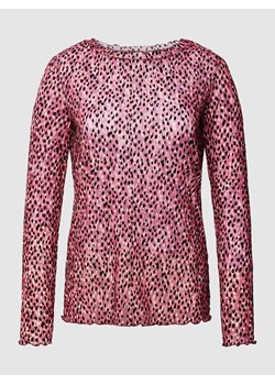 Bluzka z długim rękawem z dekoltem okrągłym ze sklepu Peek&Cloppenburg  w kategorii Bluzki damskie - zdjęcie 169460554