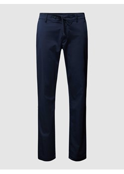 Spodnie o kroju regular fit z tunelem model ‘INGOLF’ ze sklepu Peek&Cloppenburg  w kategorii Spodnie męskie - zdjęcie 169460564