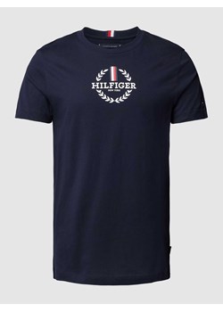 T-shirt o kroju slim fit z okrągłym dekoltem ze sklepu Peek&Cloppenburg  w kategorii T-shirty męskie - zdjęcie 169460751