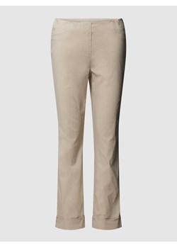 Spodnie o skróconym kroju regular fit model ‘IGOR’ ze sklepu Peek&Cloppenburg  w kategorii Spodnie damskie - zdjęcie 169460823
