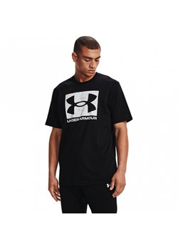 Męska koszulka treningowa UNDER ARMOUR ABC CAMO BOXED LOGO SS - czarna ze sklepu Sportstylestory.com w kategorii T-shirty męskie - zdjęcie 169460971