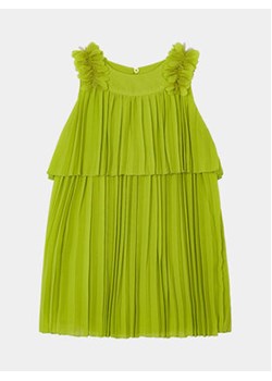 Mayoral Sukienka elegancka 3920 Zielony Regular Fit ze sklepu MODIVO w kategorii Sukienki dziewczęce - zdjęcie 169462890