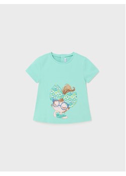 Mayoral T-Shirt 1014 Niebieski Regular Fit ze sklepu MODIVO w kategorii Koszulki niemowlęce - zdjęcie 169462894