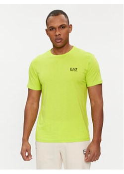EA7 Emporio Armani T-Shirt 8NPT51 PJM9Z 1873 Zielony Regular Fit ze sklepu MODIVO w kategorii T-shirty męskie - zdjęcie 169463154