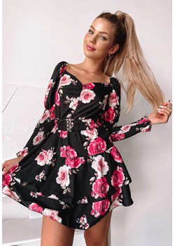 Sukienka mini Meadow czarna ze sklepu Clamodi w kategorii Sukienki - zdjęcie 169464601
