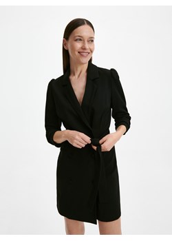Reserved - Sukienka o kroju marynarki - czarny ze sklepu Reserved w kategorii Sukienki - zdjęcie 169465083