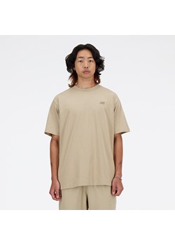 Koszulka męska New Balance MT41533SOT – beżowa ze sklepu New Balance Poland w kategorii T-shirty męskie - zdjęcie 169465380